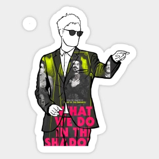 Taika Waititi (What We Do in the Shadows) Portrait Sticker